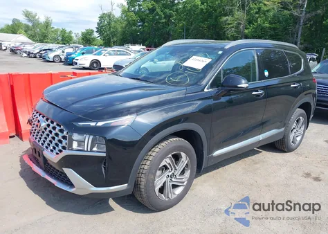 2022 Hyundai Santa Fe Sel из США, поврежденный, VIN 5NMS3DAJXNH462720